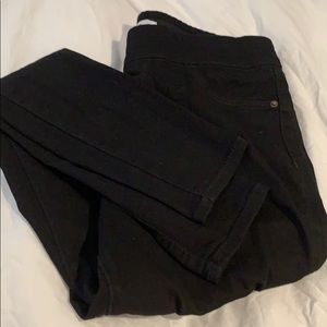 Old Navy rockstar jeggings, black skinny